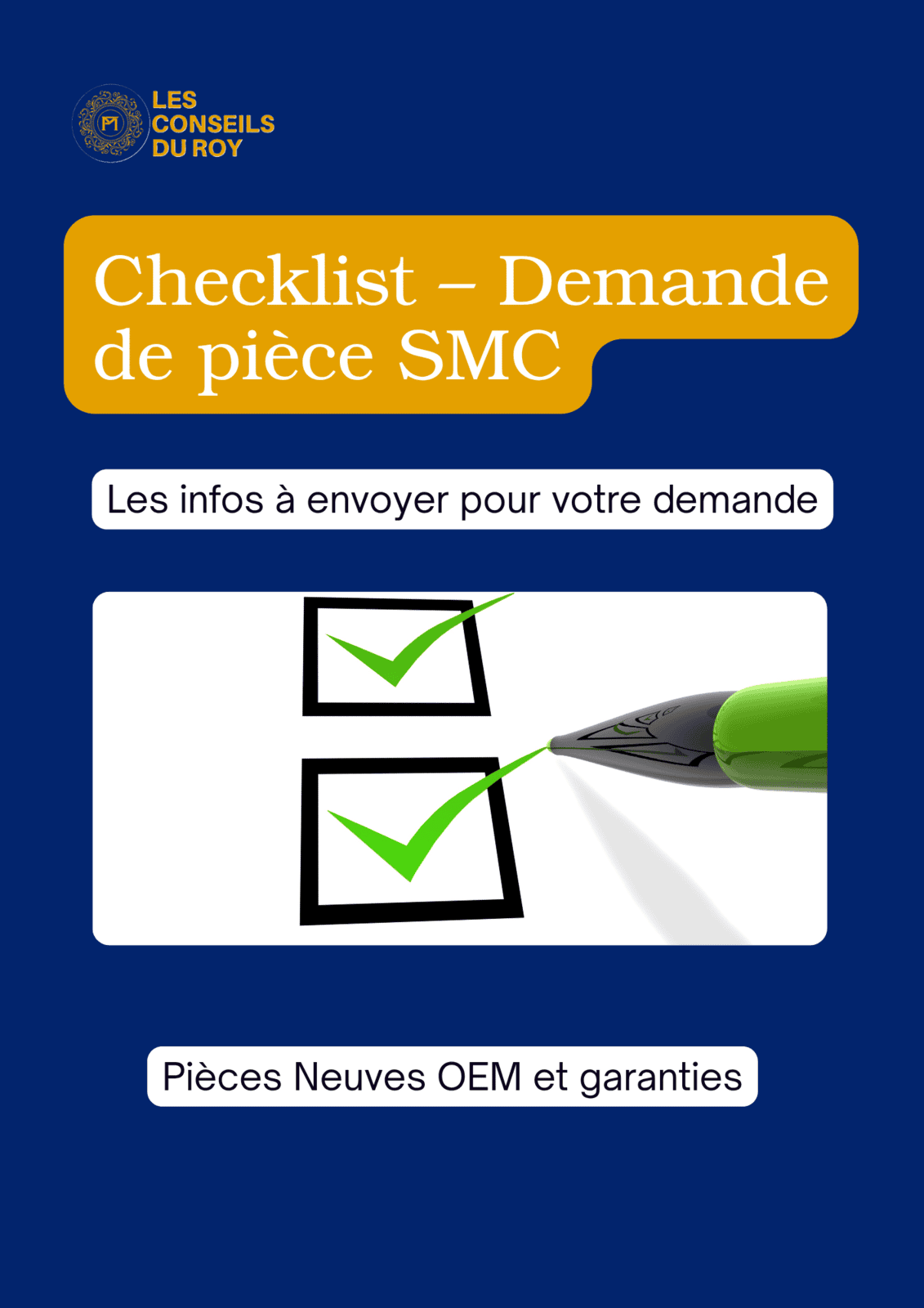 informations necessaires pour demander un devis de pieces SMC